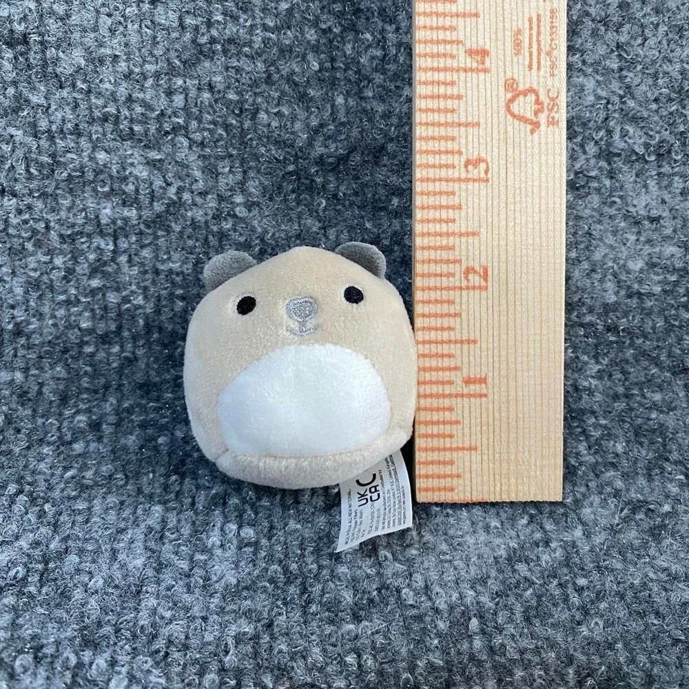 SQUISHVILLE WESLEY WOMBAT GREY MICRO SV STUFFED PLUSH TOY